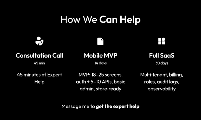 develop mobile app, ios and android app, ai app, native app