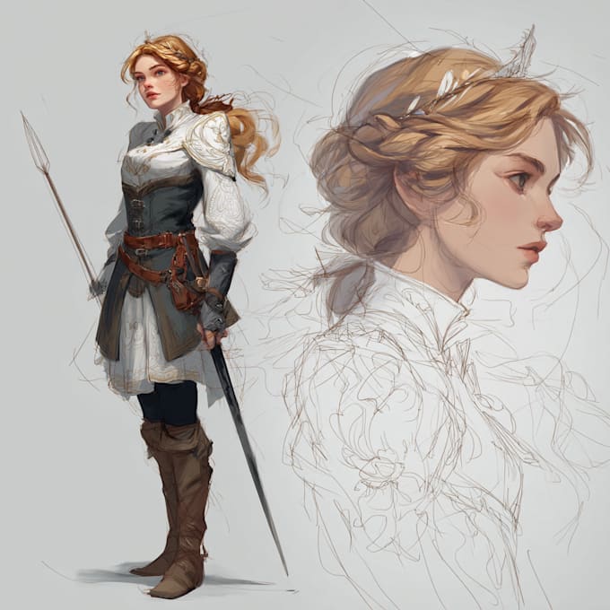 do an custom  fantasy creature concept