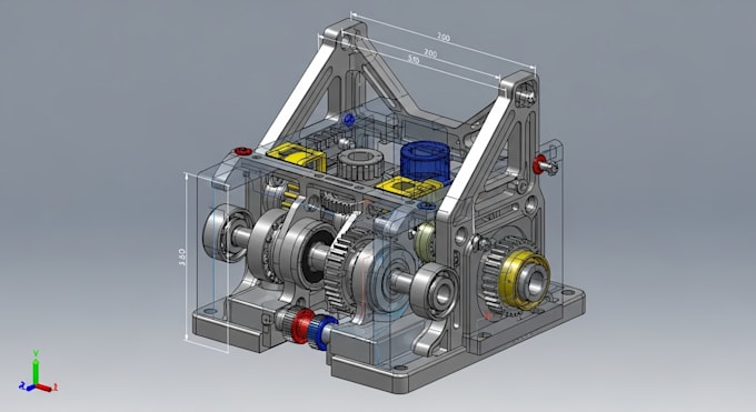 make mechanical 3d model 3d cad design 3d cad model product design in solidwork