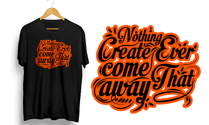 do awesome retro vintage typography tshirt design