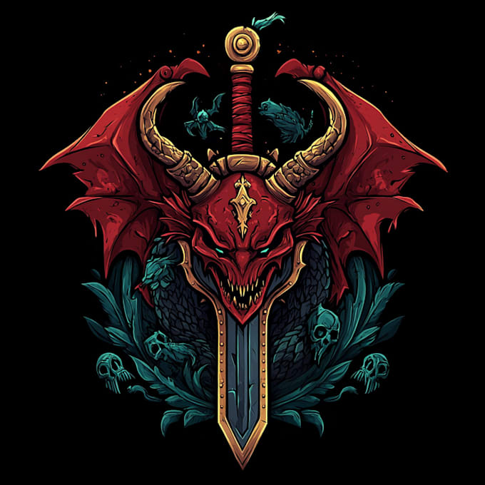 do  a fantasy game logo