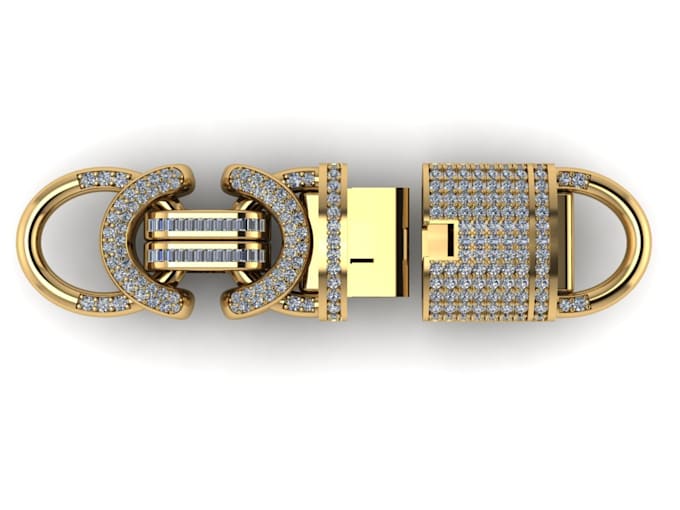 make lock bracelet, necklace