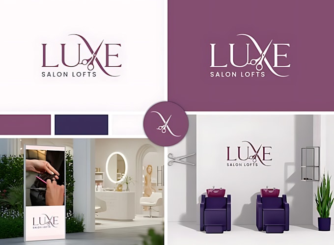 design cosmetics spa beauty salon logo