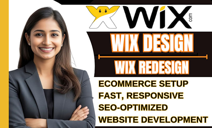 design redesign wix website wix online store wix website development