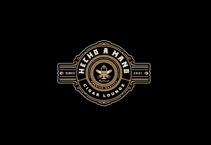 do modern cigar logo, bands, labels, brands, and box design
