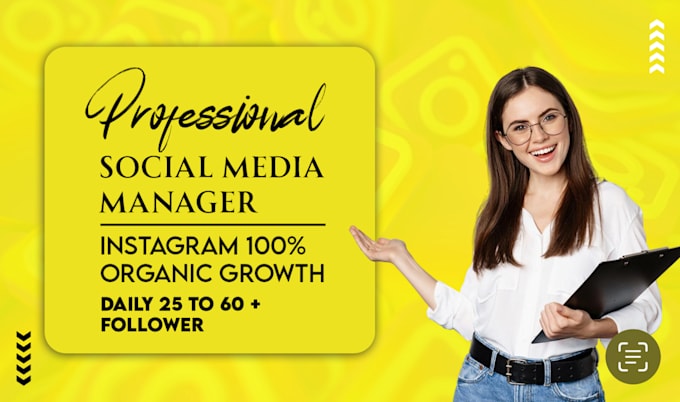 be your instagram organic growth manager