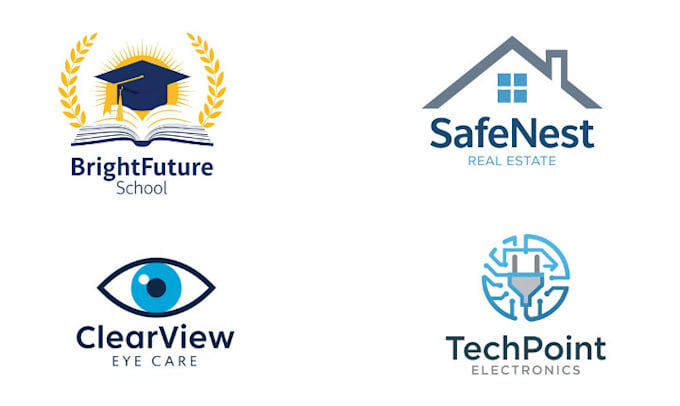 create professional minimalist logo for your local bussiness
