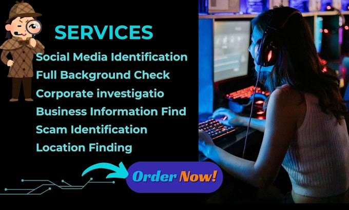 provide background check osint private investigator and find someone