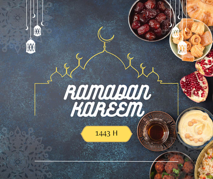 design ramadan kareem eid greeting card invitation card