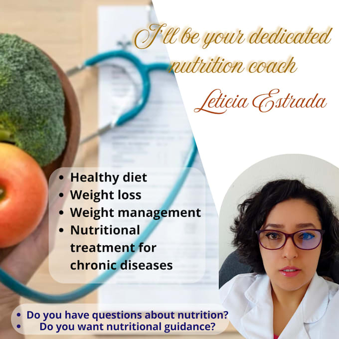 seré su nutricionista personal