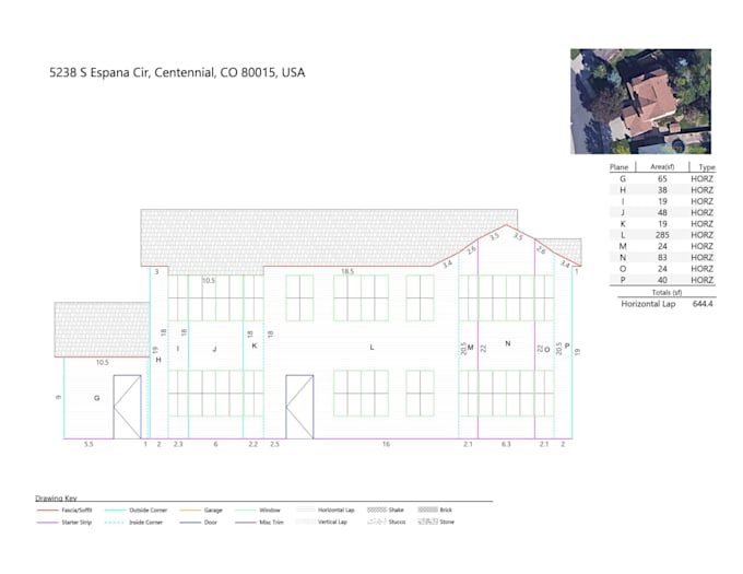 do wall measurement report