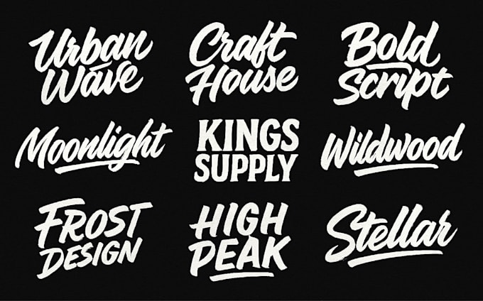 create typography and calligraphy design for you