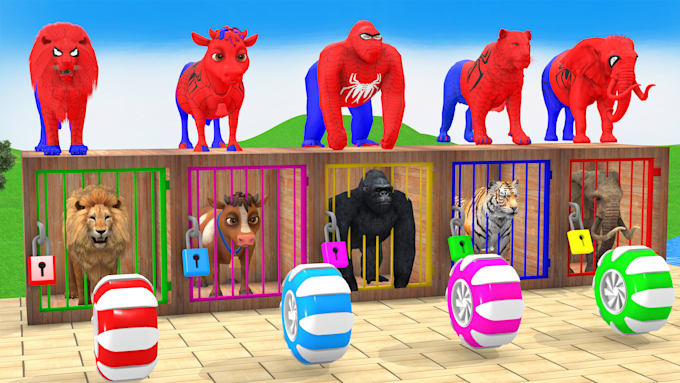 create high quality animation slide games