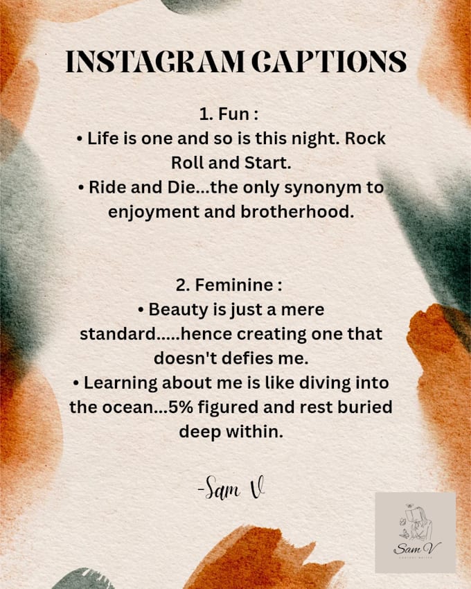 create unique instagram bios with captions and highlight name packs