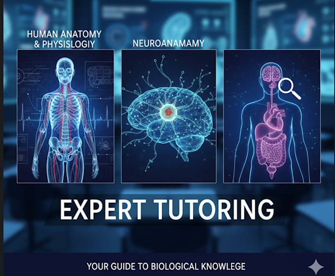teach u human anatomy,physiology,neuroanatomy