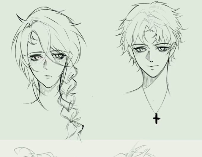 create cinematic storyboards and anime character design