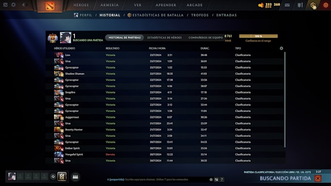 play with you to win ranked games