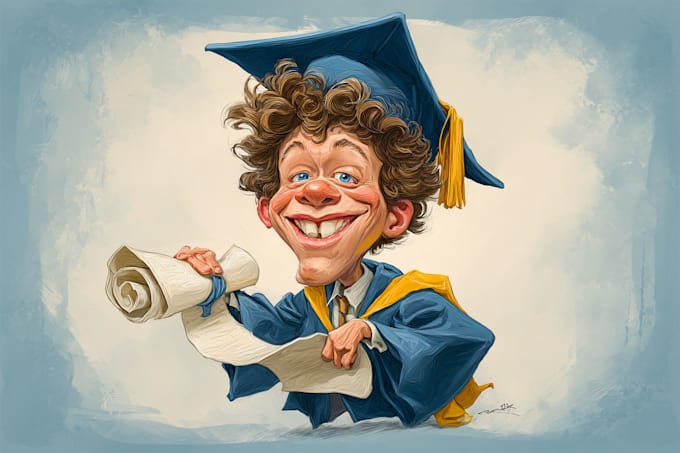 illustrate fun caricatures for you