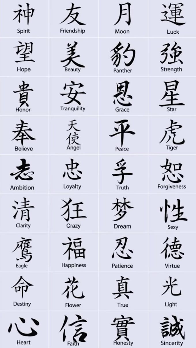 Give you a cool and elegant chinese name by Morikusa | Fiverr