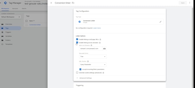 help with the integration of GTM, analytics, and google ads