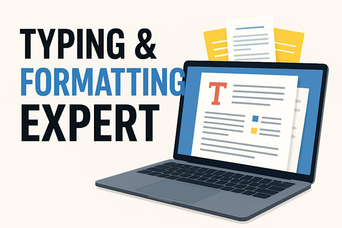 type, retype, and format your documents professionally