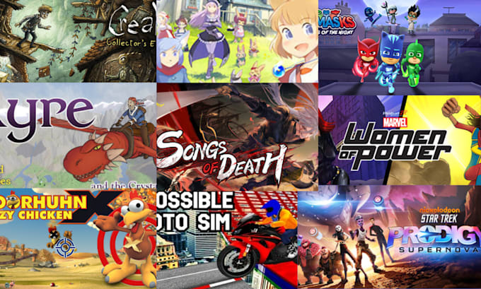 do steam capsule game art logo game banner concept art cover design steam poster