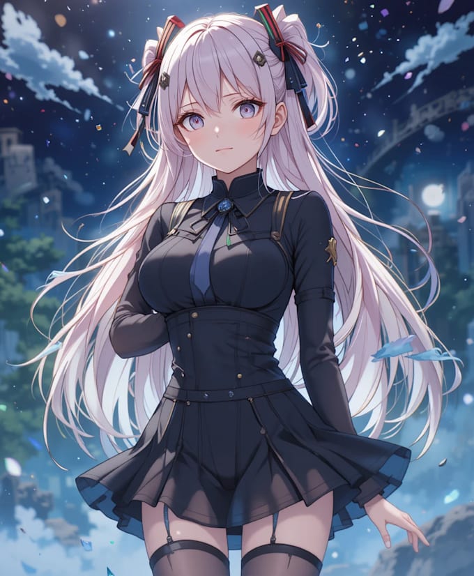 draw a anime character
