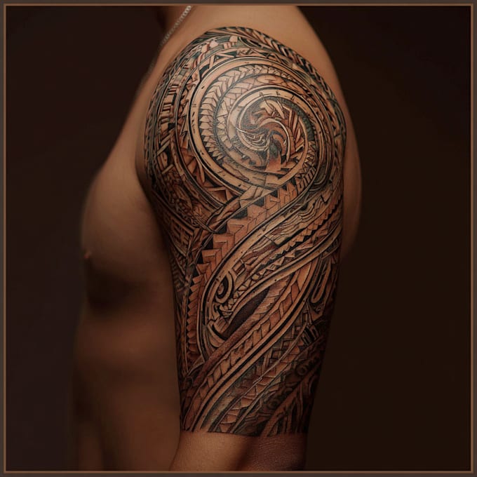 design your polynesian tribal tattoo