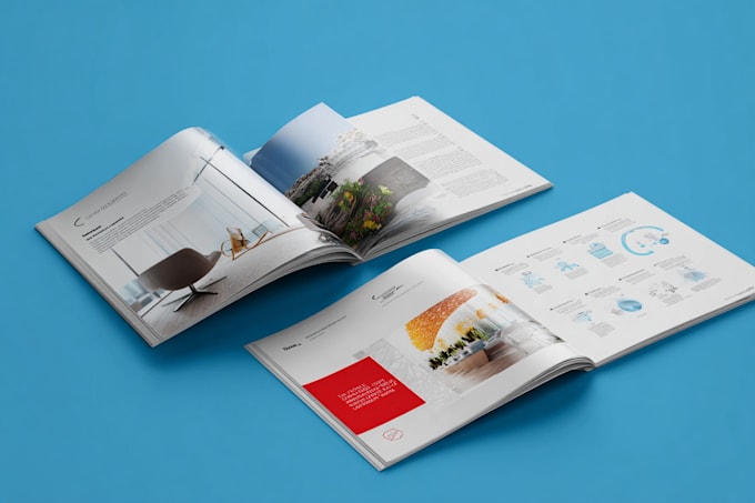 design a professional brochure or catalog
