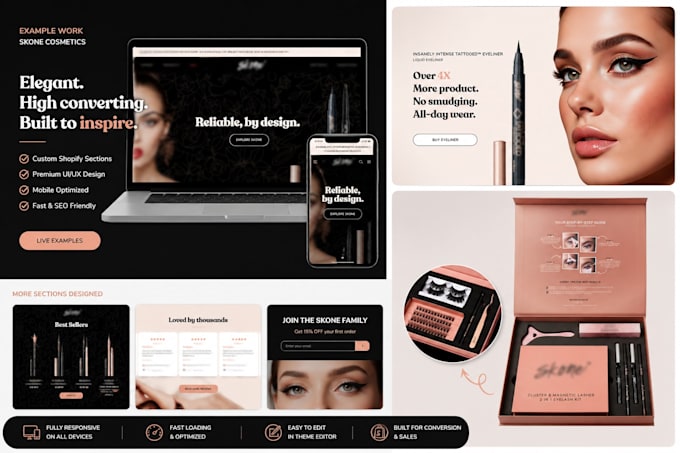 create custom shopify sections and reusable blocks