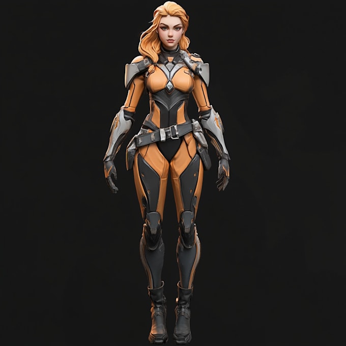design your game character and game graphics