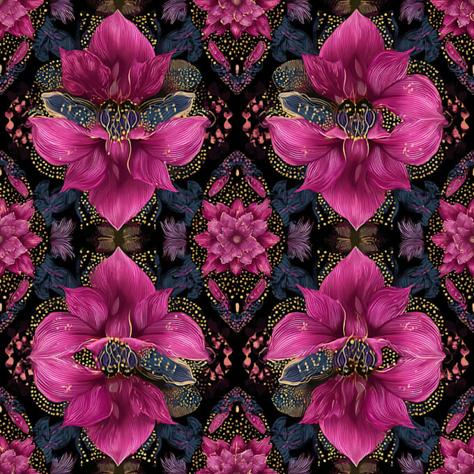 design unique seamless pattern for textile fabric prints