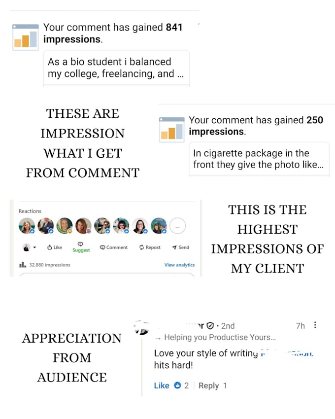 rewrite and optimize your linkedin profile