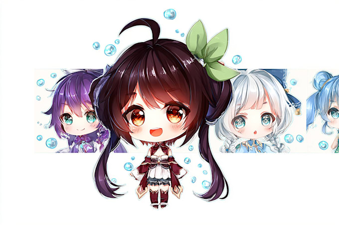 draw cute chibi anime art