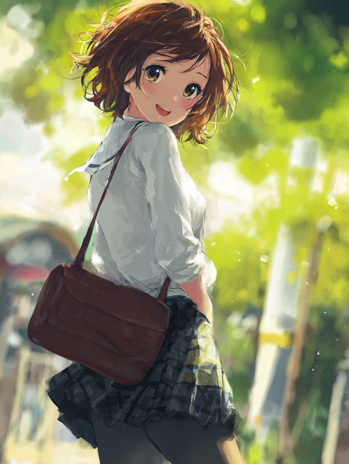 Draw anime style, fanart your character or any character by ...