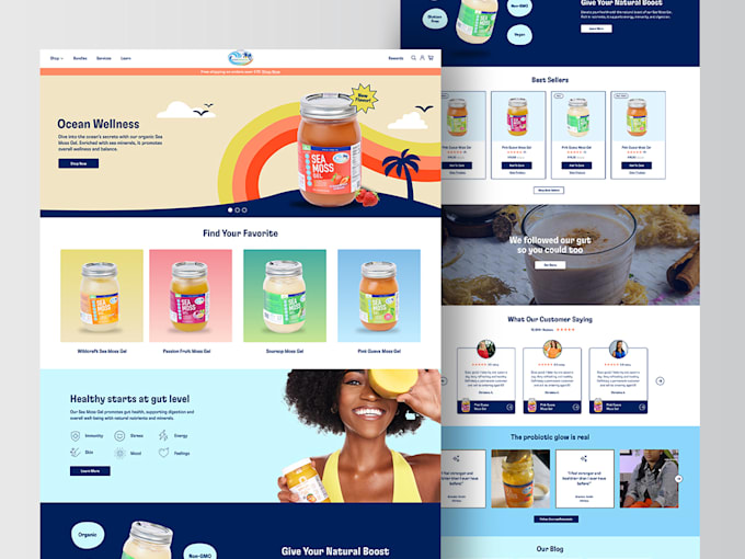 shopify website design for ecommerce brands that convert