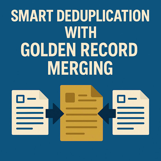 clean and deduplicate your CRM or erp data
