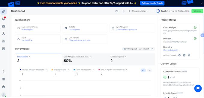 setup lyro ai chatbot