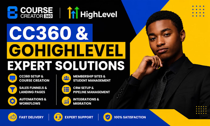 set up cc360 automations cc360 workflow ghl automations ghl workflow expert