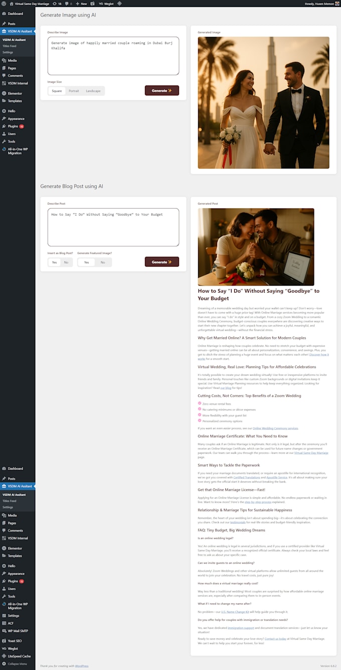 develop websites with ai automations, chatgpt chatbots, intelligent workflows