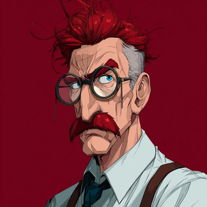do a charcter of comic or design your comic character