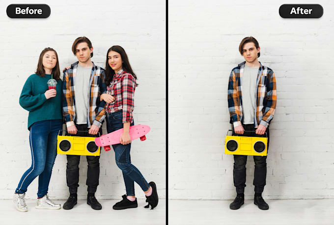 remove people or objects from photos in photoshop