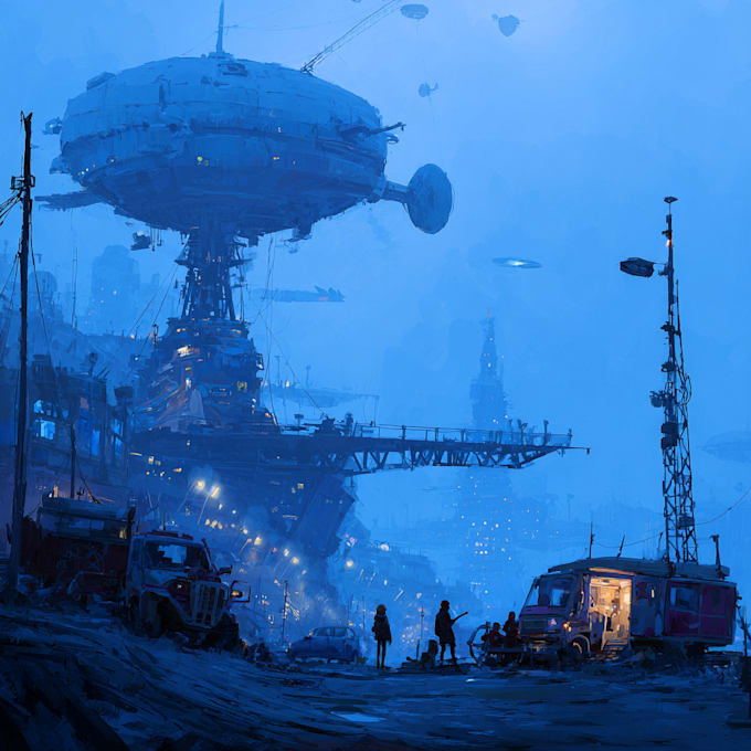 sci fi illustration and sci fi art