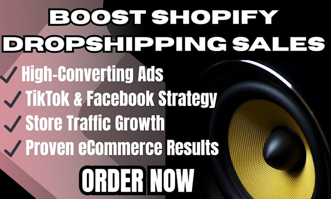 do shopify store marketing boost shopify dropshipping ecommerce sales