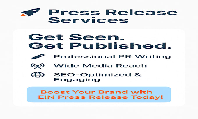 do press release writing and distribution via ein presswire, public relations