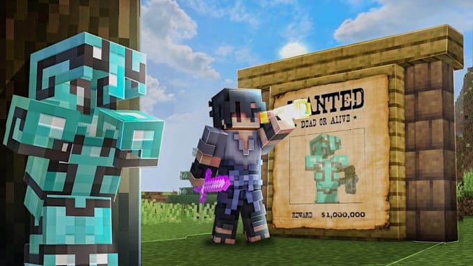 design professional minecraft thumbnails for you