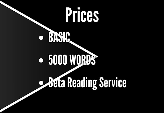 a service of beta reading