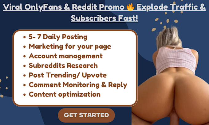 manage reddit post for onlyfans promotion fanvue adult web twitter marketing