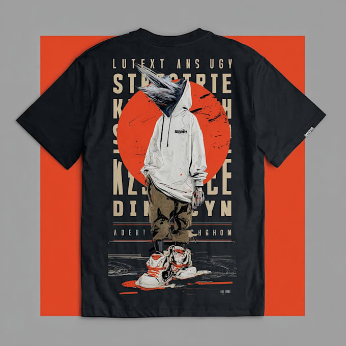 do creative graphic design redesign t shirt and artist