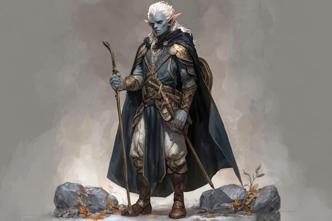 draw your dnd character illustrations or concept art